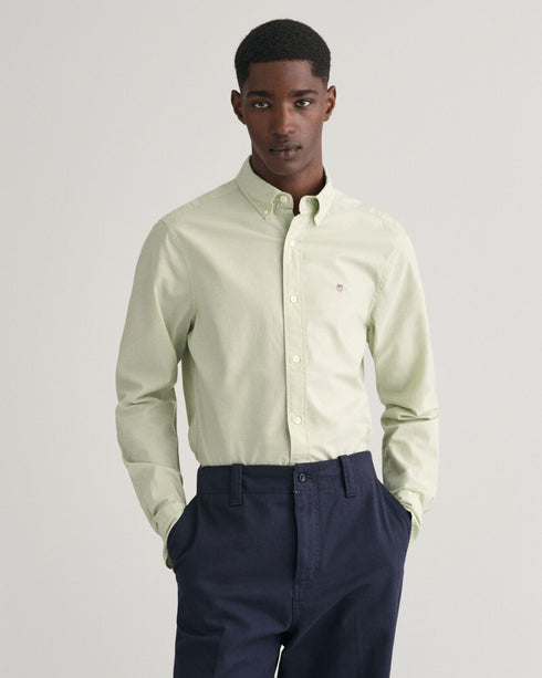Gant Slim B/D Classic Poplin L/S Shirt Mint
